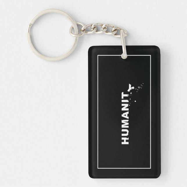 Humanity Crumbling Key Ring (Front)