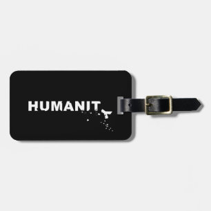 Humanity Crumbling Luggage Tag