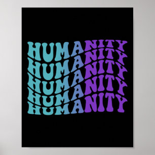 Humanity Suicide Prevention Mental Health Awarenes Poster