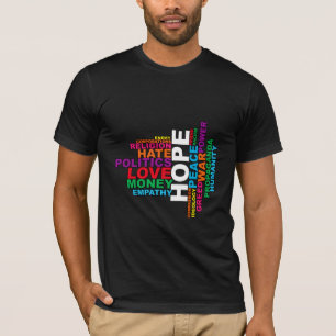 Humanity Word Cloud T-Shirt
