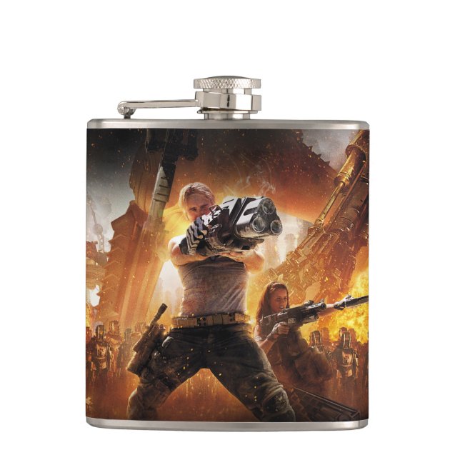 Humanity's End Flask (Front)