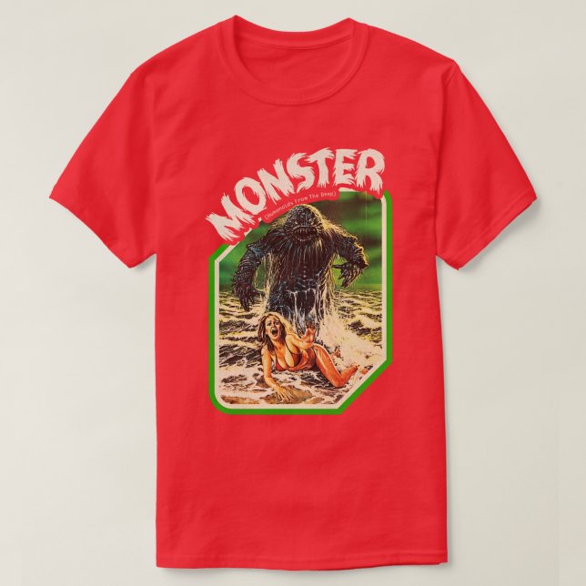 Humanoids From The Deep 80s Cult Horror Movie T-Shirt (Design Front)