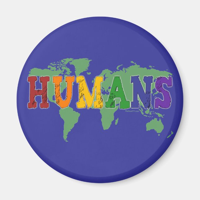 Humans (Gay) Magnet (Front)