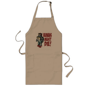 Humans Must Die Long Apron