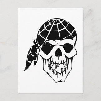 HumanSkull Postcard