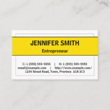 Humble, Minimalist Business Card
