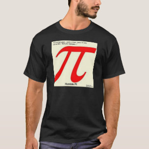 Humble Pi R Square Funny T-Shirt