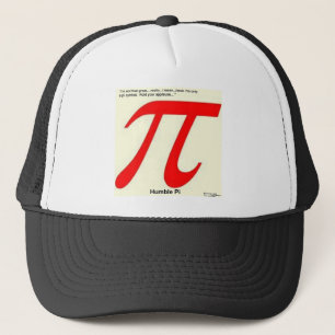 Humble Pi R Square Funny Trucker Hat