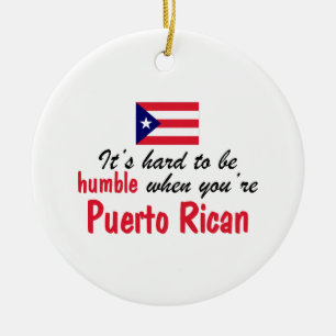 Humble Puerto Rican Ceramic Tree Decoration