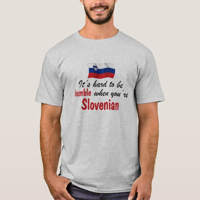 Humble Slovenian T-Shirt (Front)