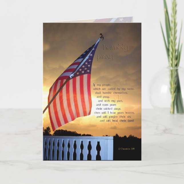 Humbly Pray Card (Front)