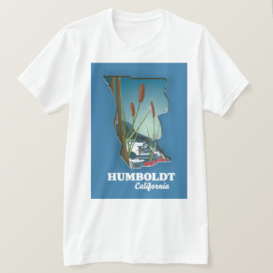Humboldt california map T-Shirt