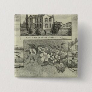 Humboldt, Kansas 15 Cm Square Badge