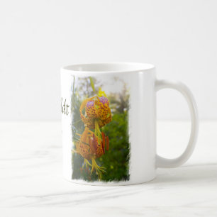 Humboldt Lilies Sunburst on White Coffee Mug