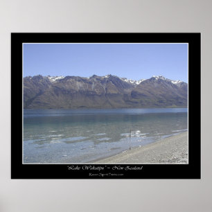 "HUMBOLDT MOUNTAINS, NZ" Photo Poster