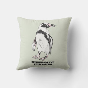 Humboldt penguin cushion