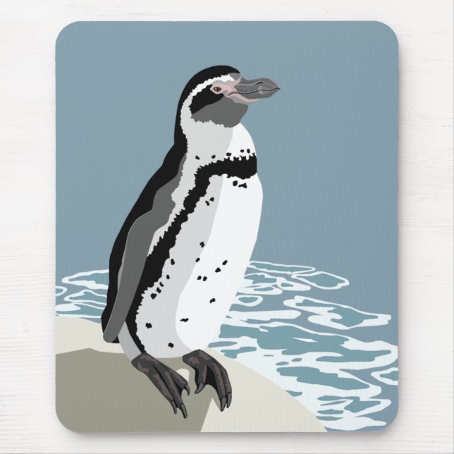 Humboldt Penguin Mousepad (Front)