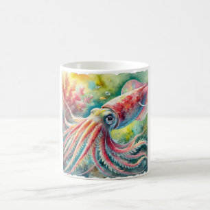 Humboldt squid 240824AREF112 - Watercolor Coffee Mug
