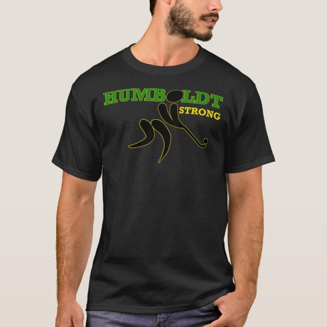 Humboldt Strong Humboldt Broncos Hockey Team Remem T-Shirt (Front)