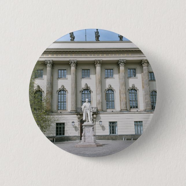 Humboldt University in Berlin 6 Cm Round Badge (Front)