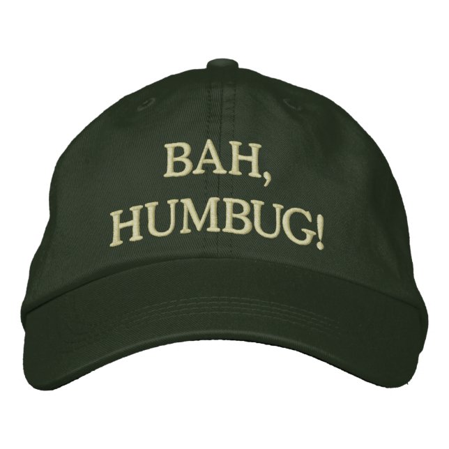 Humbug! Embroidered Hat (Front)