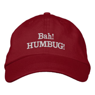 Humbug Hat (Adjustable with White Embroidery)