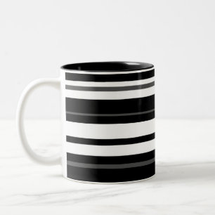 Humbug Stripe two-tone mug