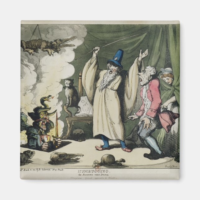 Humbugging or Raising the Devil, 1800 Magnet (Front)