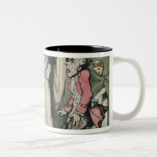 Humbugging or Raising the Devil, 1800 Two-Tone Coffee Mug