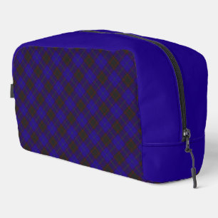 Hume Clan Scottish Tartan Travel Case Dopp Kit