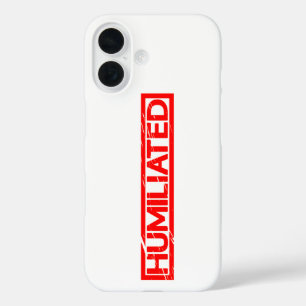Humiliated Stamp iPhone 16 Case