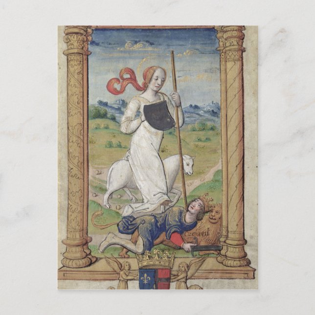 Humility Against Pride Postcard (Front)