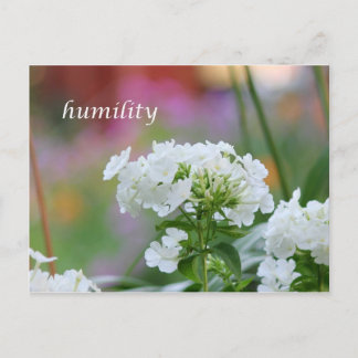 humility postcard