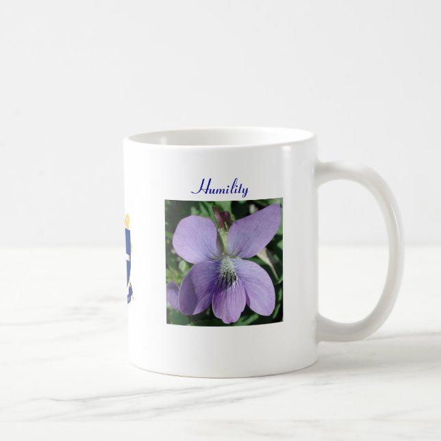 Humility with Violet - Mug - Lenten (Right)