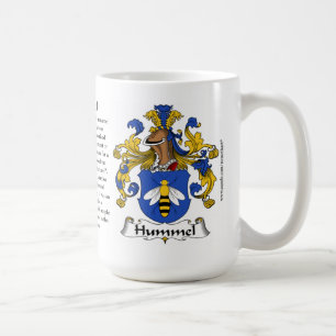 Hummel name, the Origin, the Meaning and the Crest Coffee Mug