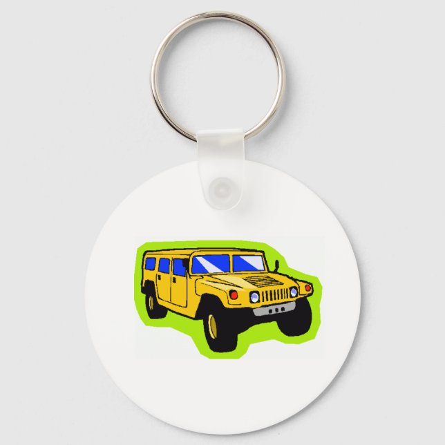 Hummer Key Ring (Front)