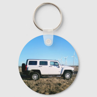 Hummer & Wind Power Key Ring
