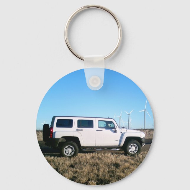 Hummer & Wind Power Key Ring (Front)
