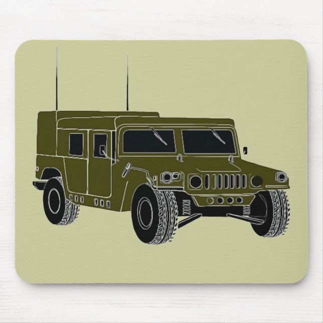 Hummers Mouse Pad (Front)