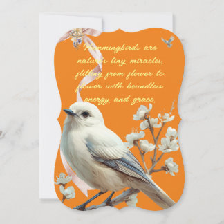 HUMMIGBIRDS CARD