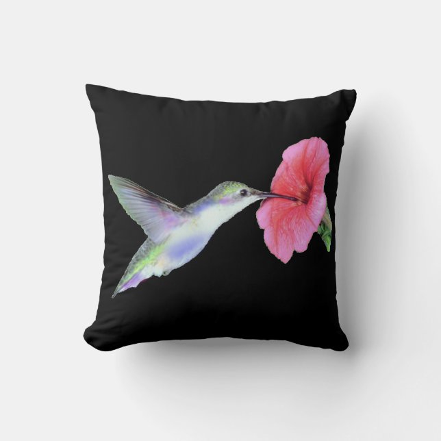 Humming Bird American MoJo Pillow (Front)