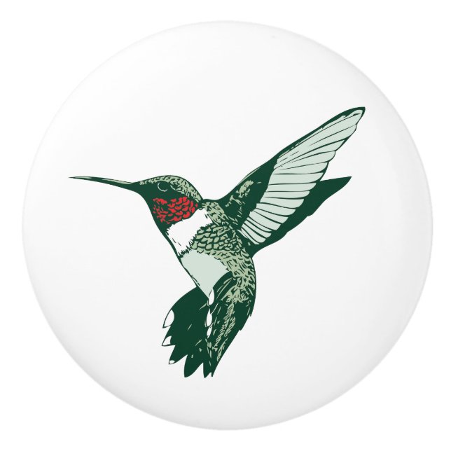 Humming bird door knob drawer pull (Front)