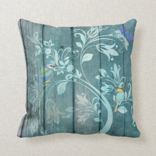 Humming Bird & Flower Cushion