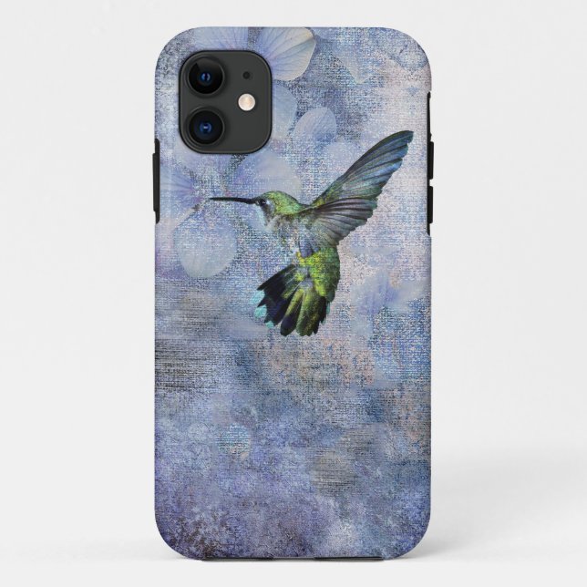 humming bird iphone case (Back)