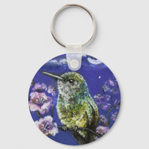 Humming bird key ring