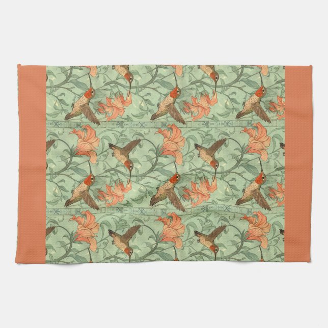 Humming Birds Kitchen Towel (Horizontal)
