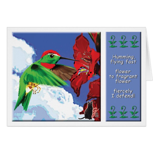 Hummingbird (Front Horizontal)