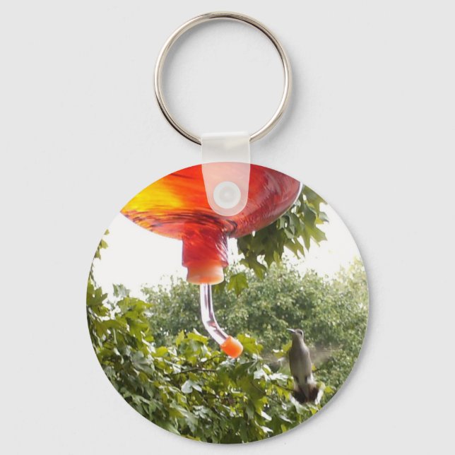 Hummingbird 2,Keychain Key Ring (Front)
