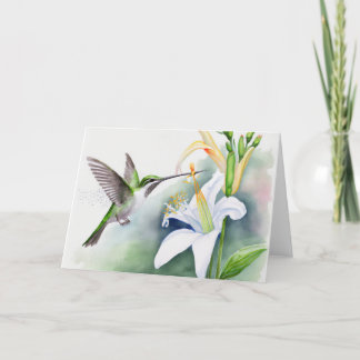 Hummingbird 3 Greeting Card