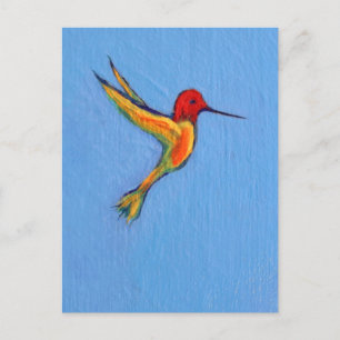 Hummingbird 3 postcard